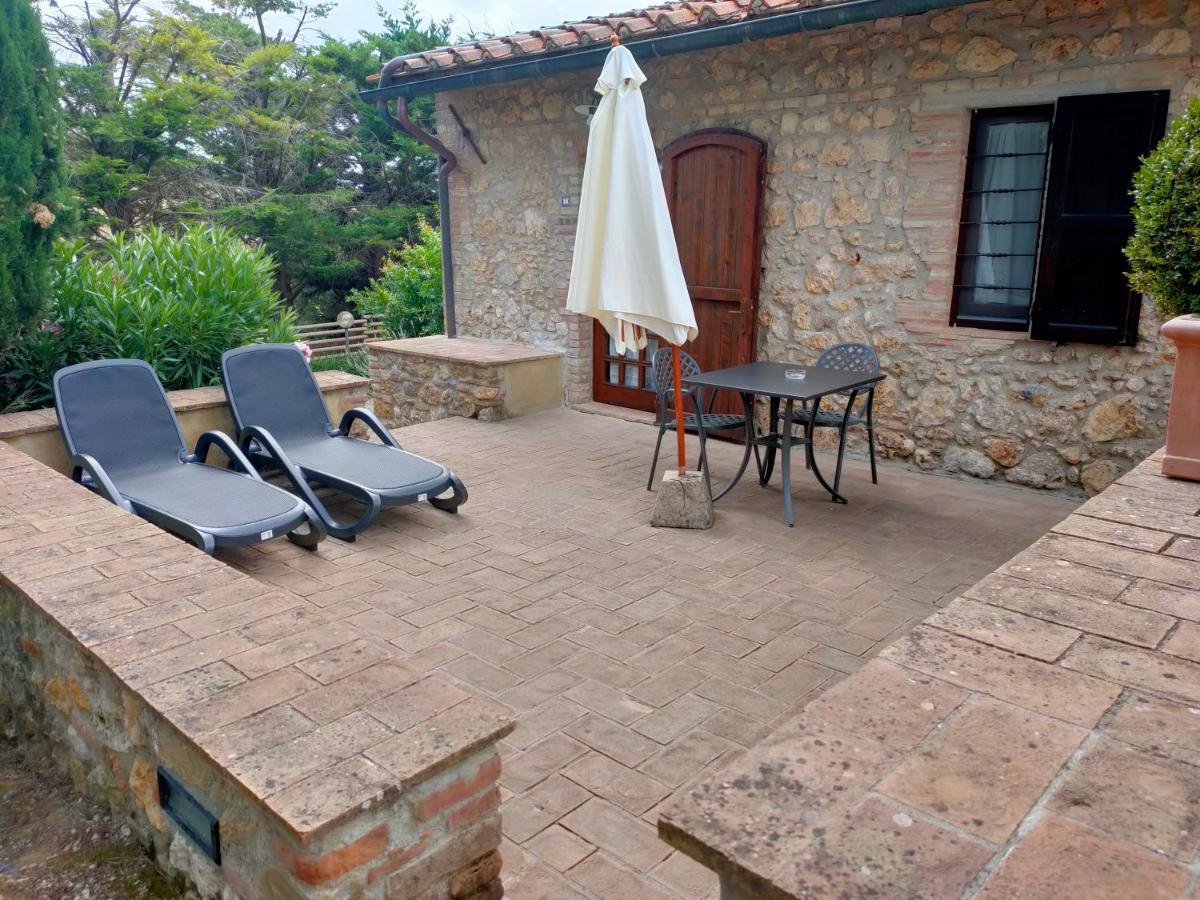 Agriturismo Casanova Di Pescille San Gimignano Bagian luar foto