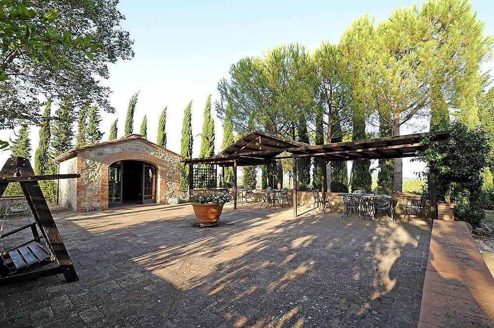 Agriturismo Casanova Di Pescille San Gimignano Bagian luar foto