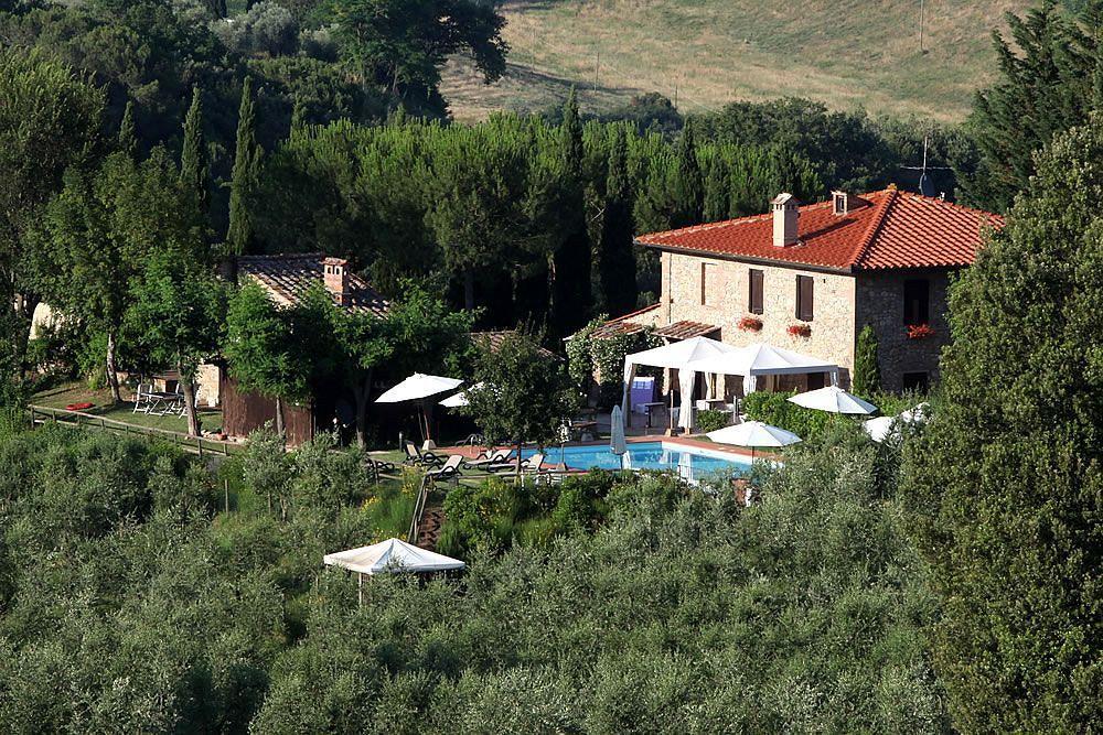 Agriturismo Casanova Di Pescille San Gimignano Bagian luar foto