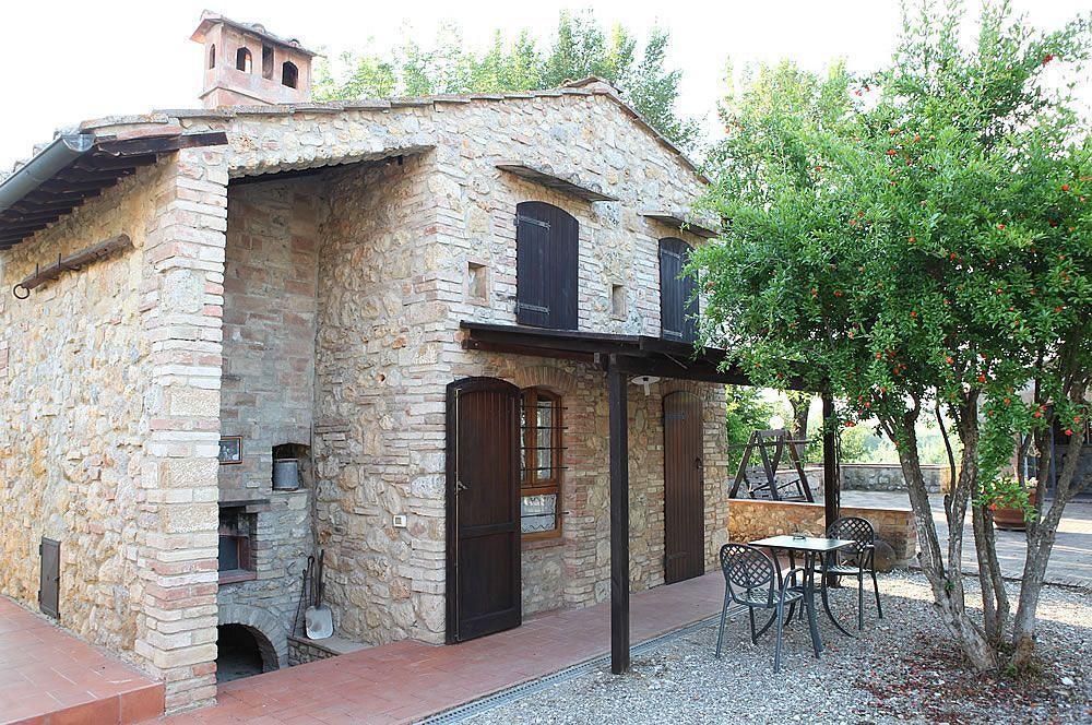 Agriturismo Casanova Di Pescille San Gimignano Bagian luar foto
