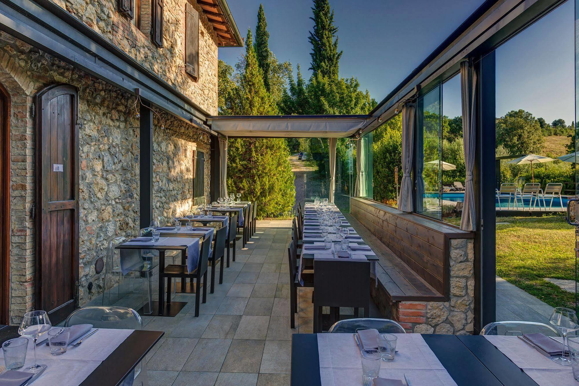 Agriturismo Casanova Di Pescille San Gimignano Bagian luar foto
