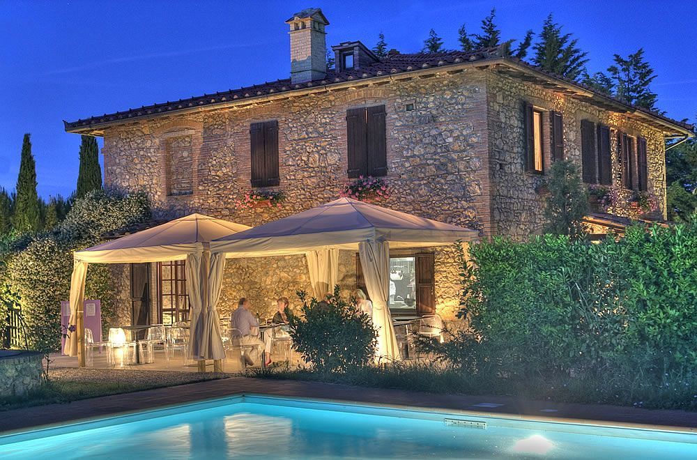 Agriturismo Casanova Di Pescille San Gimignano Bagian luar foto